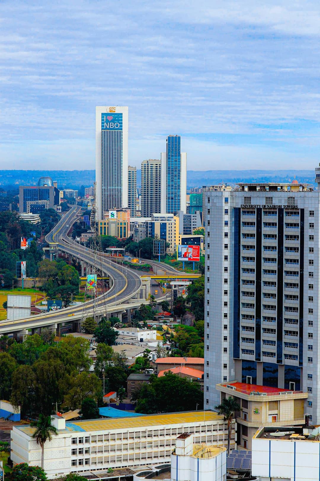 Picture of the Nairobi CBD